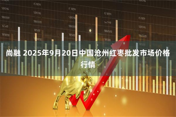 尚融 2025年9月20日中国沧州红枣批发市场价格行情